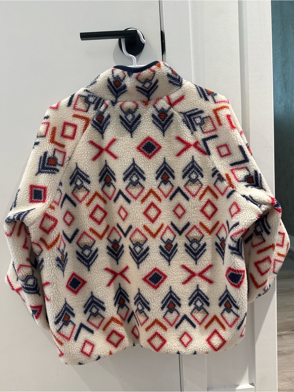Mountain and Isles Southwest Geometric Sherpa Fleece Jacket Large - Picture 5 of 6